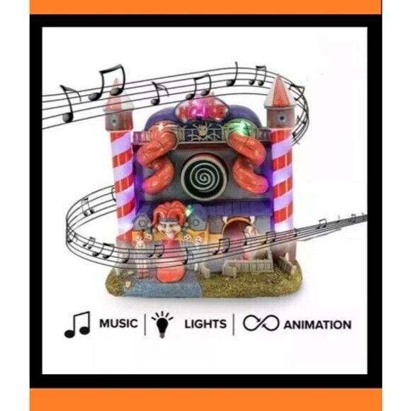 Carnival Funhouse Clown Theme Spooky Halloween Village 2024 by Pumpkin Village - Picture 4 of 8